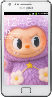 Силіконовий чехол Лабубу для Samsung Galaxy S2 i9100 - 6708u-14 изображение 