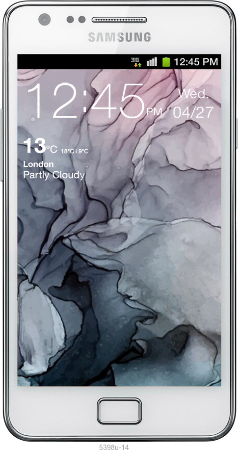 Силиконовый чехол № 5398 для Samsung Galaxy S2 i9100 - 5398u-14 изображение 