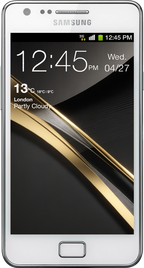 Силиконовый чехол Динамика для Samsung Galaxy S2 i9100 - 5836u-14 изображение 