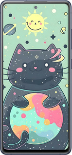 TPU чехол Милый котик для Samsung Galaxy S20 FE G780F - 6364b-2075 изображение 