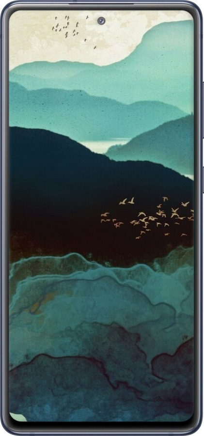 TPU чехол Із зображенням гір Індіго для Samsung Galaxy S20 FE G780F - 6484b-2075 изображение 