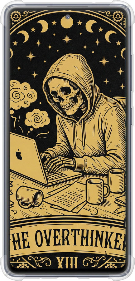 Силіконовий протиударний с посиленими кутами чехол The Overthinker для Samsung Galaxy S20 FE G780F - 6774sp-2075 изображение 