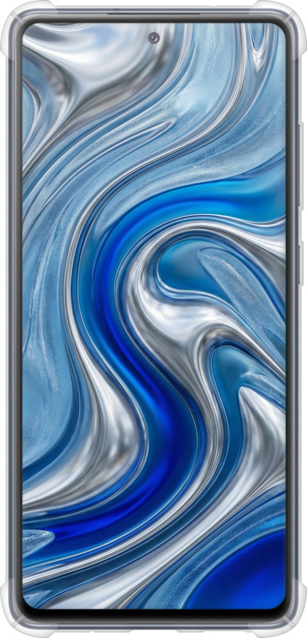 Силикон с усиленными углами чехол Liquid Chrome для Samsung Galaxy S20 FE G780F - 6781sp-2075 изображение 