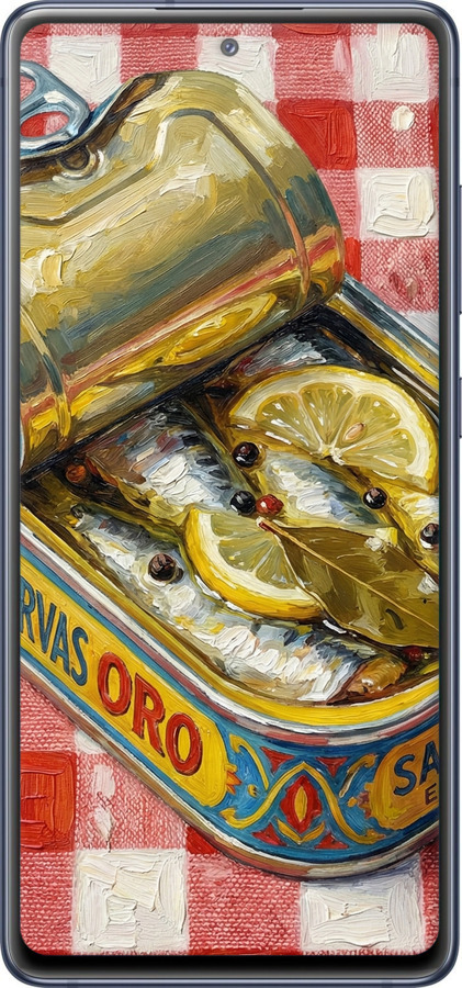 2D пластиковый чехол Vintage Sardine Tin Phone для Samsung Galaxy S20 FE G780F - 6772t-2075 изображение 