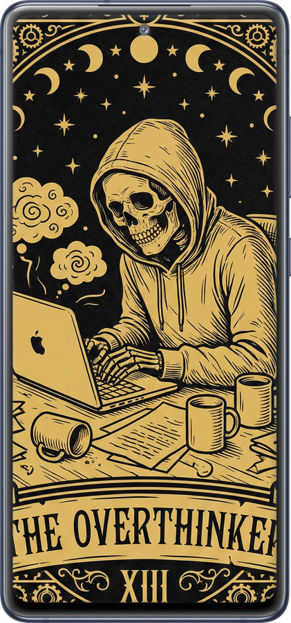 2D пластиковий чехол The Overthinker для Samsung Galaxy S20 FE G780F - 6774t-2075 изображение 