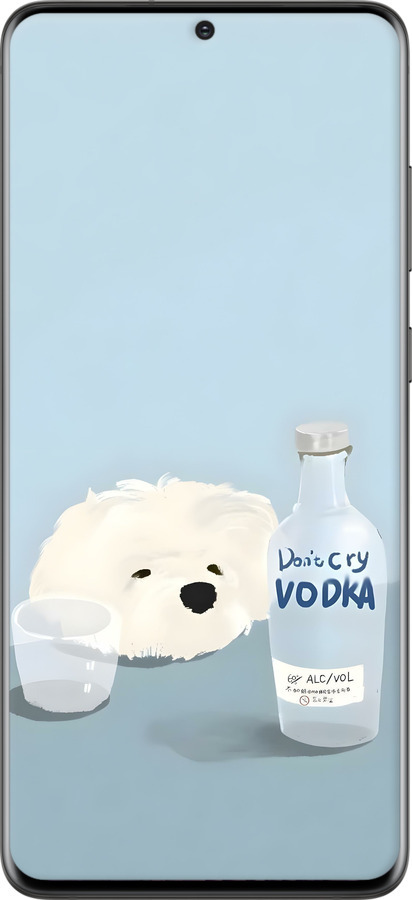 TPU чехол Пес водка для Samsung Galaxy S20 Plus - 6368b-1822 изображение 