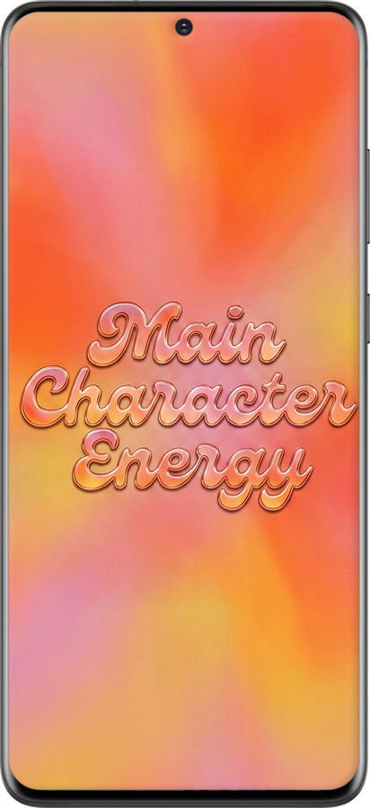 TPU чехол Aura Gradient Main Character Energy Aesthetic Y2K для Samsung Galaxy S20 Plus - 6783b-1822 изображение 