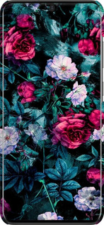 3D пластиковый матовый чехол Сад и розы для Samsung Galaxy S20 Plus - 6483m-1822 изображение 