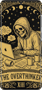 3D пластиковий матовий чехол The Overthinker для Samsung Galaxy S20 Plus - 6774m-1822 изображение 