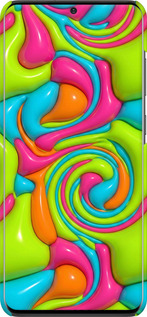 3D пластиковый матовый чехол Y2K Jelly Dream для Samsung Galaxy S20 Plus - 6780m-1822 изображение 