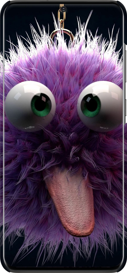 3D пластиковый матовый чехол Пушистик для Samsung Galaxy S20 Plus - 6017m-1822 изображение 