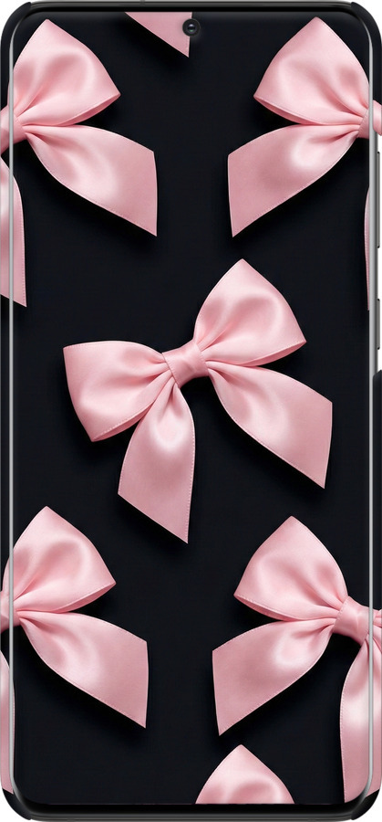 3D пластиковый матовый чехол Coquette Ribbons Dark Coquette для Samsung Galaxy S20 Plus - 6767m-1822 изображение 