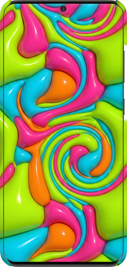 3D пластиковый матовый чехол Y2K Jelly Dream для Samsung Galaxy S20 Ultra - 6780m-1831 изображение 