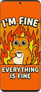 2D пластиковий чехол Funny Cat для Samsung Galaxy S20 Ultra - 6786t-1831 изображение 