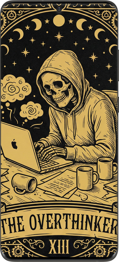 2D пластиковый чехол The Overthinker для Samsung Galaxy S20 Ultra - 6774t-1831 изображение 