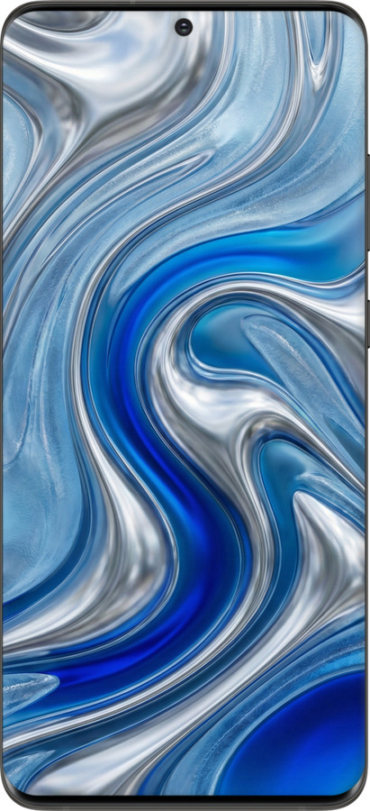 2D пластиковый чехол Liquid Chrome для Samsung Galaxy S20 Ultra - 6781t-1831 изображение 