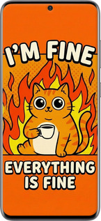 TPU чехол Funny Cat для Samsung Galaxy S20 - 6786b-1824 изображение 