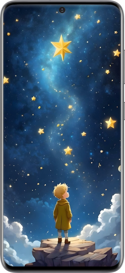 TPU чехол Маленький принц для Samsung Galaxy S20 - 6326b-1824 изображение 