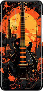 3D пластиковый матовый чехол Гитара для Samsung Galaxy S20 - 5957m-1824 изображение 