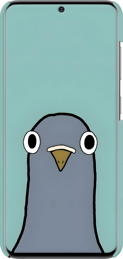 3D пластиковий матовий чехол Голубь для Samsung Galaxy S20 - 6388m-1824 изображение 