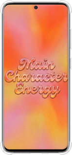 Силикон с усиленными углами чехол Aura Gradient Main Character Energy Aesthetic Y2K для Samsung Galaxy S20 - 6783sp-1824 изображение 