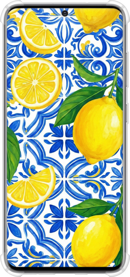 Силіконовий протиударний с посиленими кутами чехол Grocery Girl Italian Summer для Samsung Galaxy S20 - 6766sp-1824 изображение 