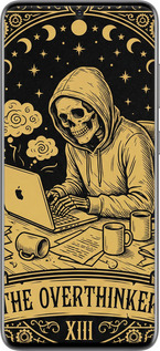 2D пластиковый чехол The Overthinker для Samsung Galaxy S20 - 6774t-1824 изображение 