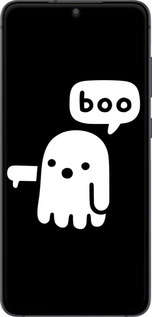 TPU чехол Призрак Неодобрения для Samsung Galaxy S21 FE - 6431b-2302 изображение 