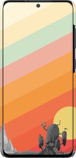 3D пластиковый матовый чехол № 5420 для Samsung Galaxy S21 FE - 5420m-2302 изображение 