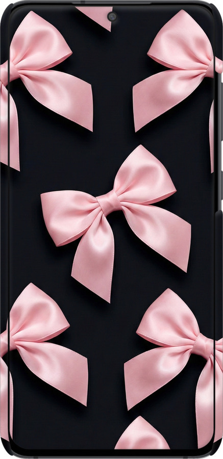 3D пластиковый матовый чехол Coquette Ribbons Dark Coquette для Samsung Galaxy S21 FE - 6767m-2302 изображение 