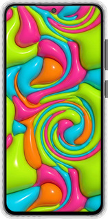 Чехол Bumper чехол Y2K Jelly Dream для Samsung Galaxy S21 FE - 6780pc-2302 изображение 