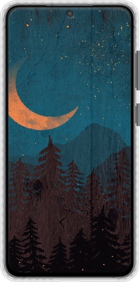 Чохол Bumper чехол Зоряний ліс для Samsung Galaxy S21 FE - 6480pc-2302 изображение 
