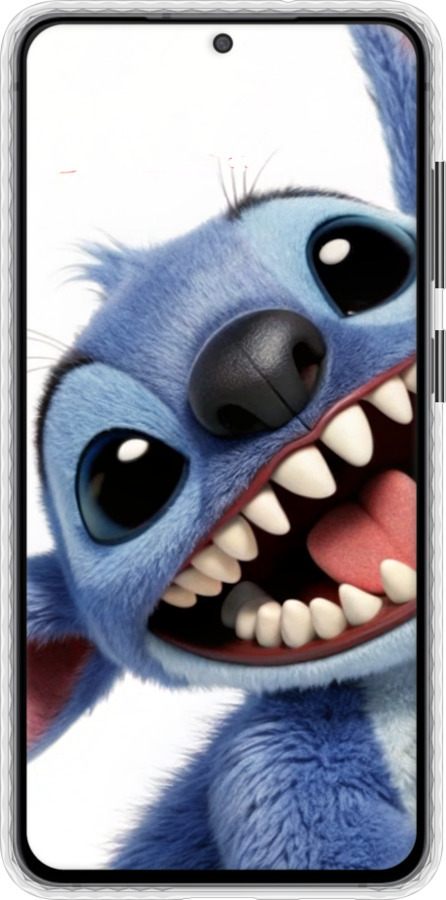 Чохол Bumper чехол Стіч для Samsung Galaxy S21 FE - 6684pc-2302 изображение 