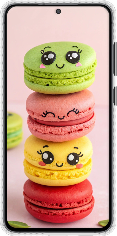 Чехол Bumper чехол Печенье для Samsung Galaxy S21 FE - 6693pc-2302 изображение 