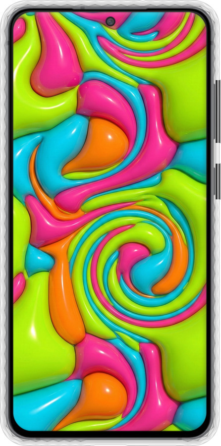 Чехол Bumper чехол Y2K Jelly Dream для Samsung Galaxy S21 FE - 6780pc-2302 изображение 