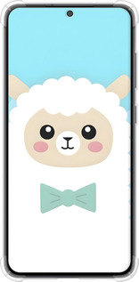 Силикон с усиленными углами чехол Милый барашек для Samsung Galaxy S21 FE - 6355sp-2302 изображение 