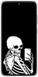 Силикон с усиленными углами чехол Скелет делает Selfie для Samsung Galaxy S21 FE - 6535sp-2302 изображение 