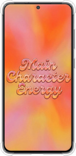 Силикон с усиленными углами чехол Aura Gradient Main Character Energy Aesthetic Y2K для Samsung Galaxy S21 FE - 6783sp-2302 изображение 