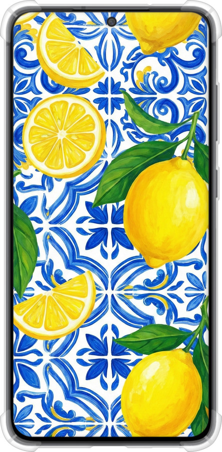 Силикон с усиленными углами чехол Grocery Girl Italian Summer для Samsung Galaxy S21 FE - 6766sp-2302 изображение 