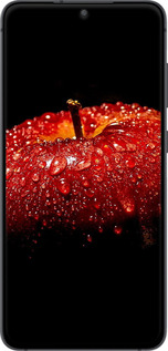 Силиконовый чехол Яблоко для Samsung Galaxy S21 FE - 6022u-2302 изображение 