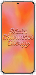 Силіконовий протиударний с посиленими кутами чехол Aura Gradient Main Character Energy Aesthetic Y2K для Samsung Galaxy S21 Plus - 6783sp-2115 изображение 