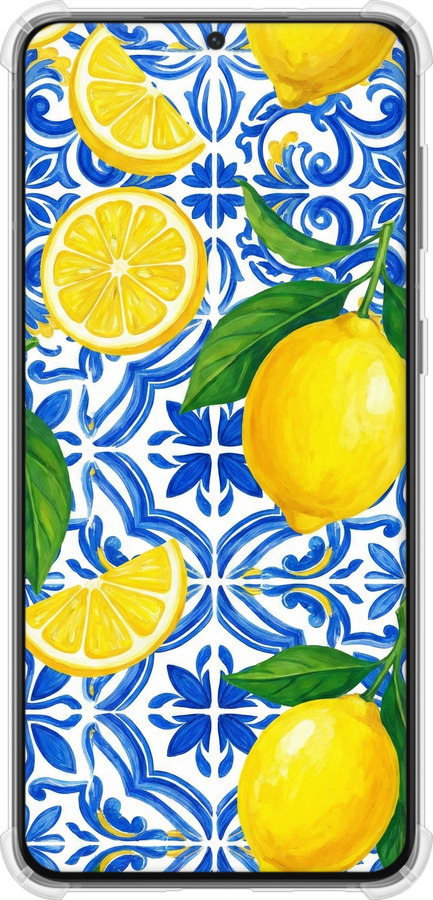 Силіконовий протиударний с посиленими кутами чехол Grocery Girl Italian Summer для Samsung Galaxy S21 Plus - 6766sp-2115 изображение 