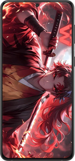 Силіконовий чехол Аниме воин для Samsung Galaxy S21 Plus - 6281u-2115 изображение 