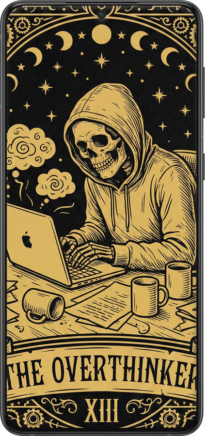 2D пластиковий чехол The Overthinker для Samsung Galaxy S21 Plus - 6774t-2115 изображение 