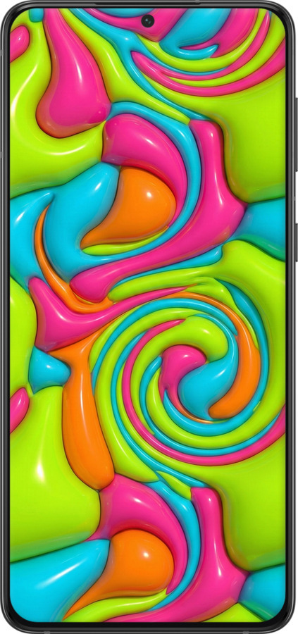 Силиконовый чехол Y2K Jelly Dream для Samsung Galaxy S21 Plus - 6780u-2115 изображение 