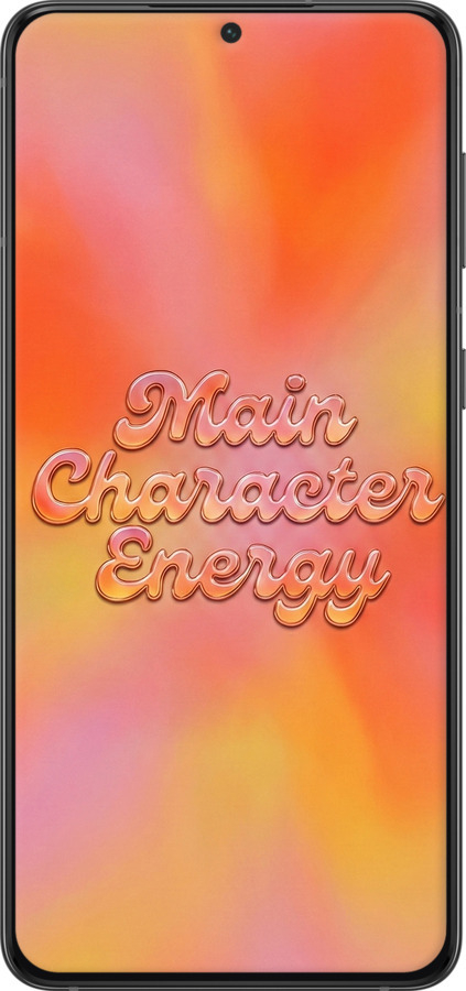 2D пластиковый чехол Aura Gradient Main Character Energy Aesthetic Y2K для Samsung Galaxy S21 Plus - 6783t-2115 изображение 