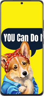 TPU чехол чехол с корги You Can Do It для Samsung Galaxy S21 Ultra (5G) - 6184b-2116 изображение 