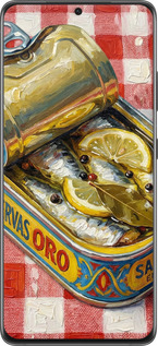 TPU чехол Vintage Sardine Tin Phone для Samsung Galaxy S21 Ultra (5G) - 6772b-2116 изображение 