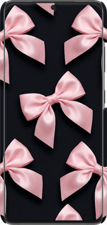 3D пластиковый матовый чехол Coquette Ribbons Dark Coquette для Samsung Galaxy S21 Ultra (5G) - 6767m-2116 изображение 
