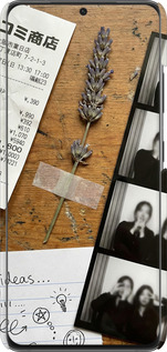 3D пластиковый матовый чехол Aesthetic Scrapbook Collage для Samsung Galaxy S21 Ultra (5G) - 6773m-2116 изображение 